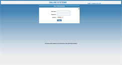 Desktop Screenshot of onlinesystems.tatamotors.com