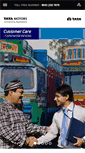 Mobile Screenshot of customercare-cv.tatamotors.com